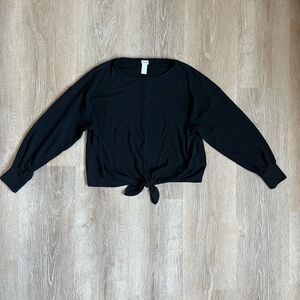 H&M Tie Front Long Sleeve